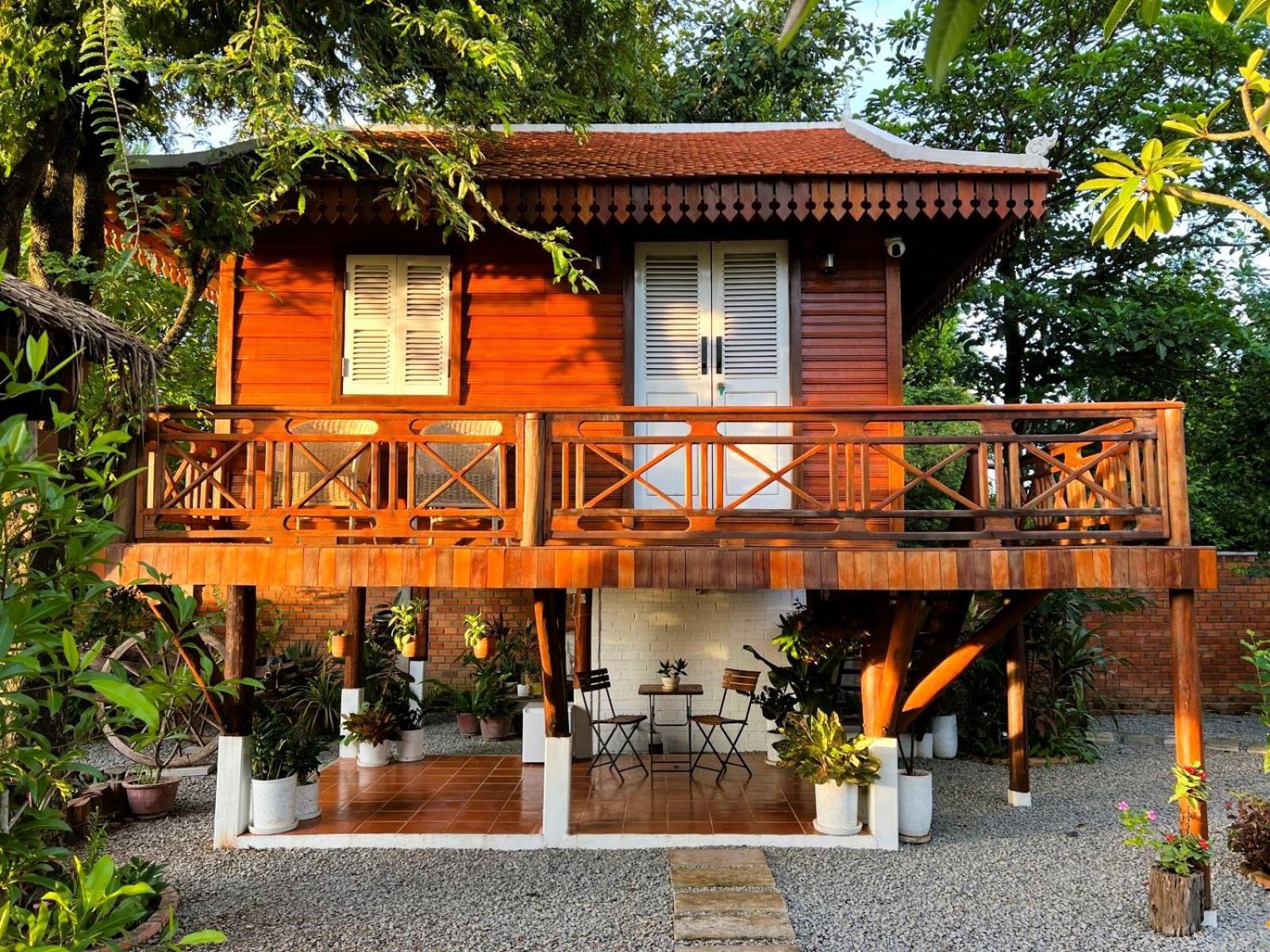 The Little Vegan Homestay Phumi Banteay Srei Exterior photo